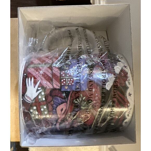Festive Red Hat Coffee Mug Cup Lang and Wise Collector Mugs W/ Box Christmas #43 - Picture 6 of 6